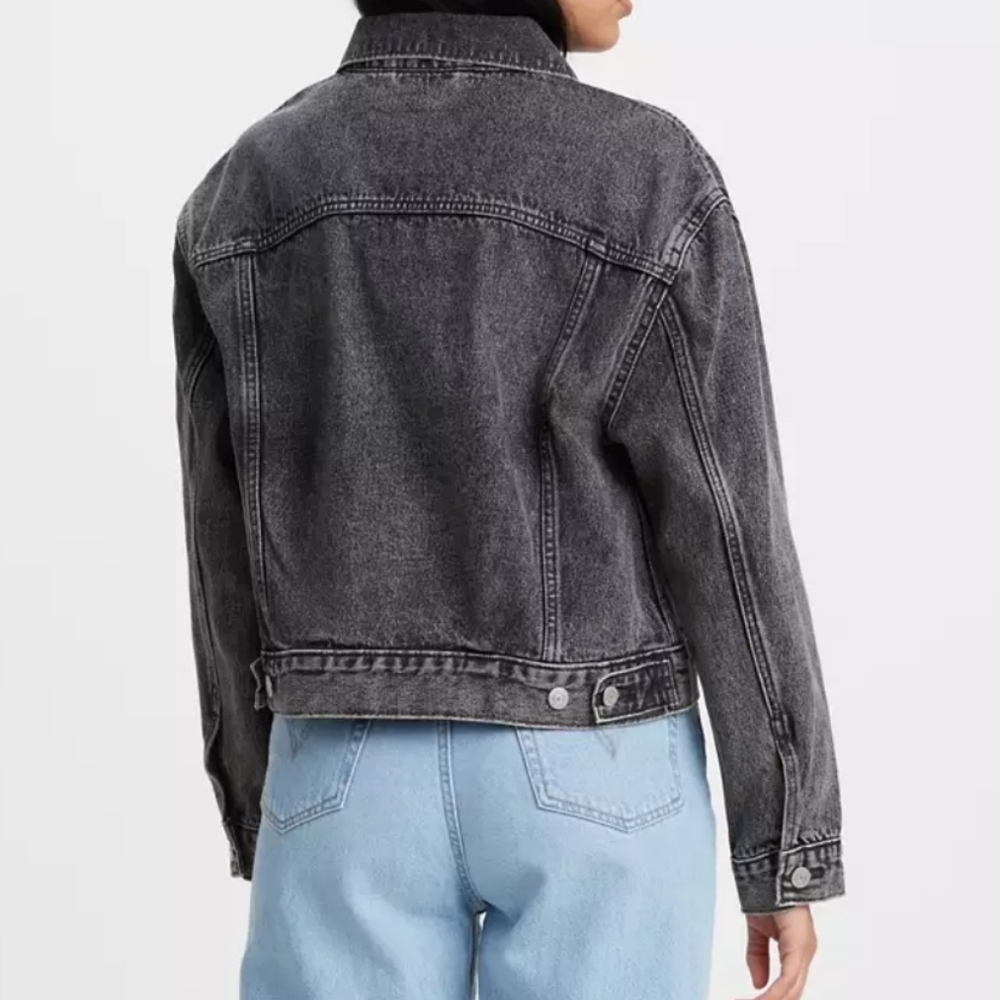 levis ♡ oversized utility trucker jacket - image 13
